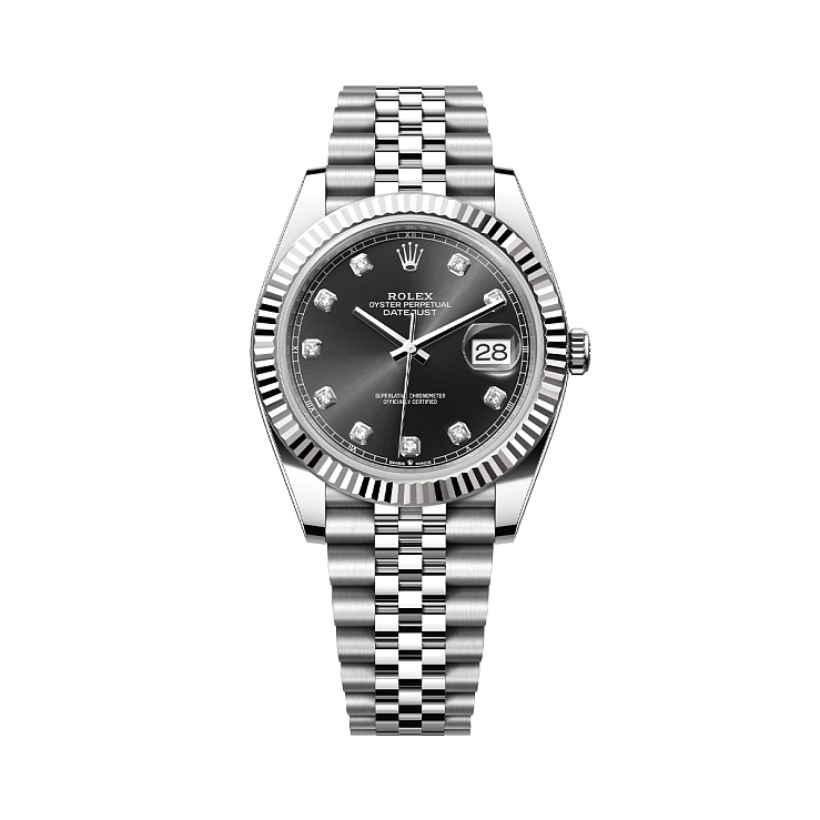 Часы Rolex  Datejust 41Mm Diamond Index  126334