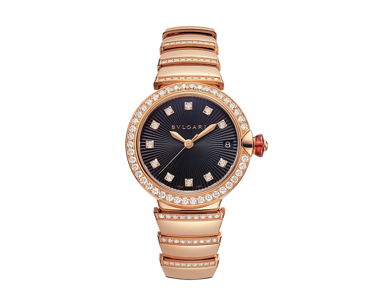 Часы Bvlgari  Lvcea 33Mm Black Opaline Dial  LUP33BGDGD1D/11