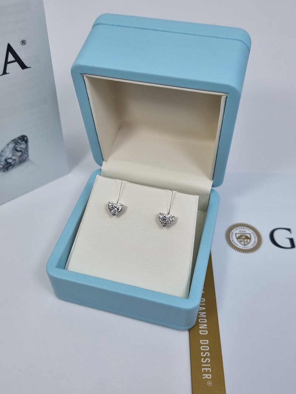 Украшение NO NAME  Серьги С Бриллиантами 0,90/0,90 Ct. H/Vs2   