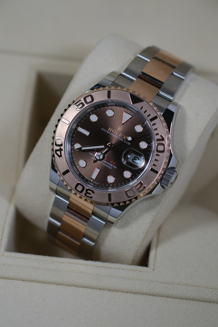 Часы Rolex  Yacht-Master 40Mm Steel And Everose Gold  126621
