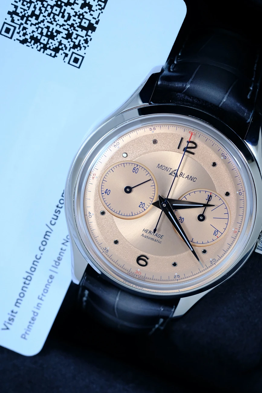Часы Montblanc  Montblanc Heritage Monopusher Chronograph  126078