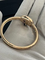 Часы Cartier  Baignoire Watch Mini Size 17 Rose Gold  WGBA0036