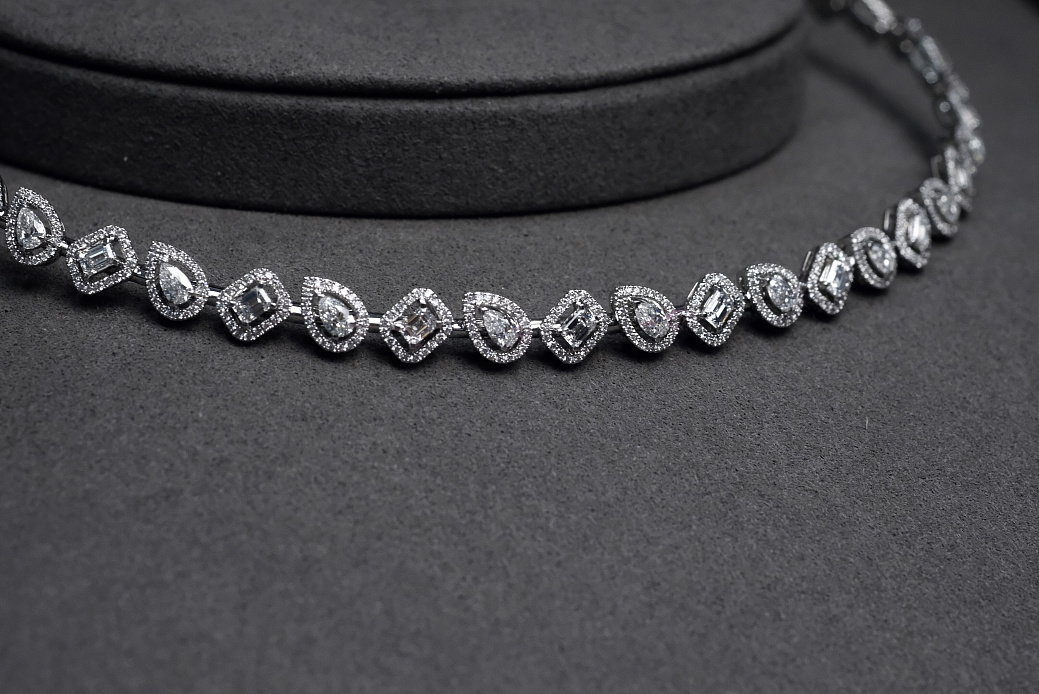 Украшение MESSIKA  Колье My Twin Skinny Rivière  My Twin Skinny rivière Necklace 7101 