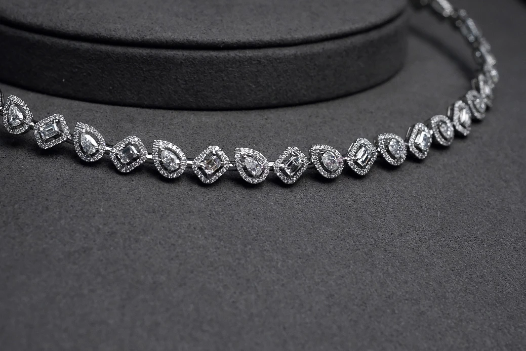 Украшение Messika  Колье My Twin Skinny Rivière  My Twin Skinny rivière Necklace 7101 