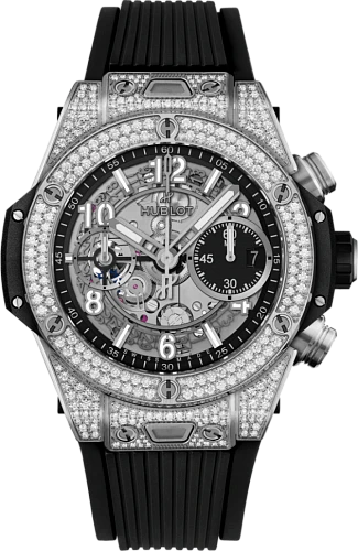 Заказать Hublot  Big Bang Unico Titanium Pave  441.NX.1171.RX.1704