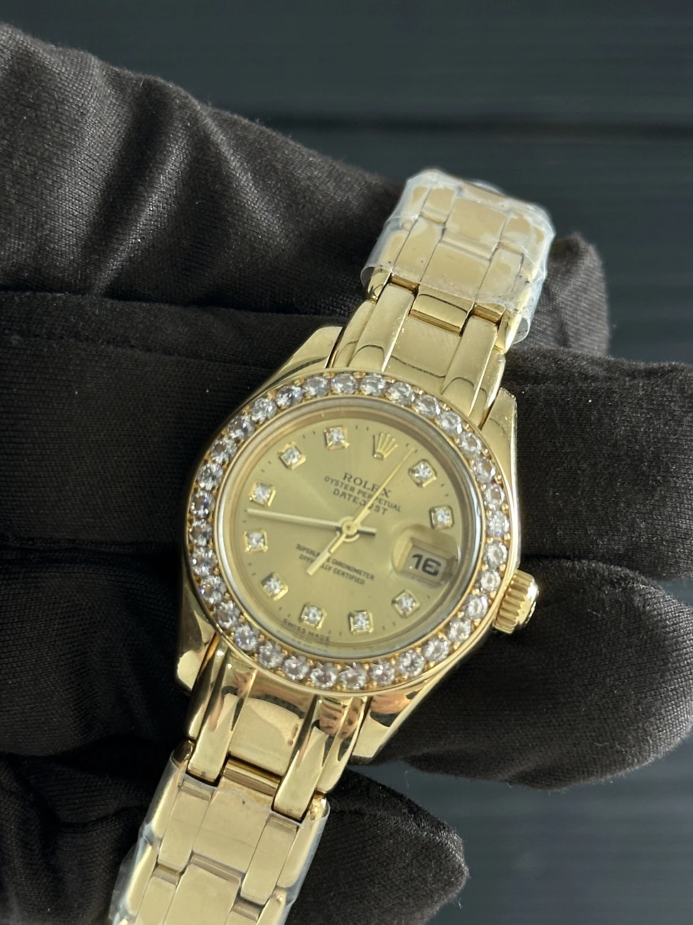 Часы Rolex  Lady Pearlmaster Datejust  69298