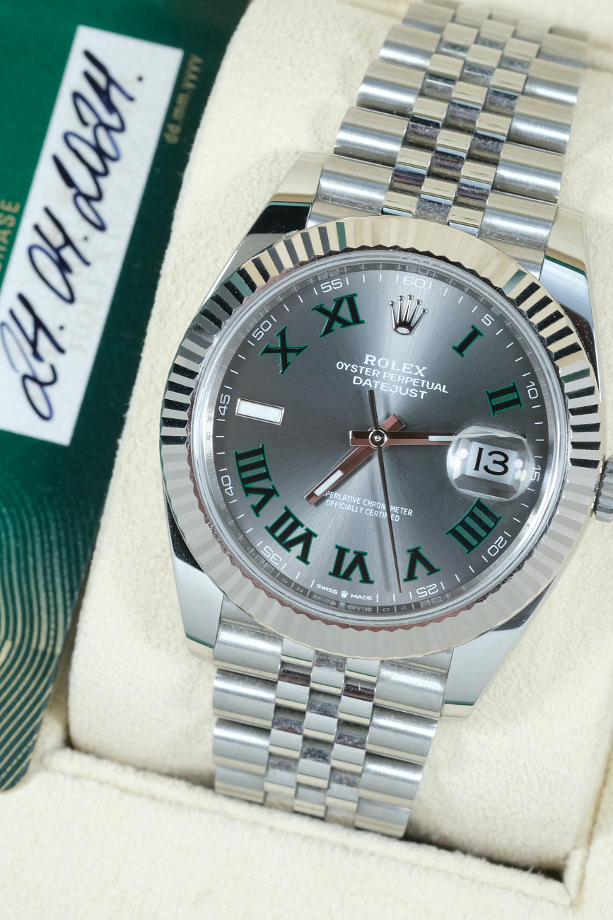 Часы Rolex  Datejust 41Mm Wimbledon  126334