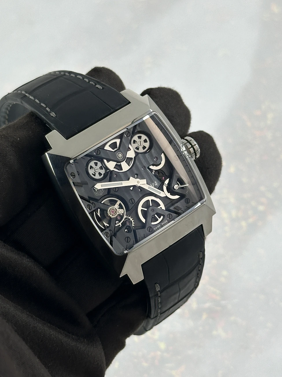 Часы Tag Heuer  Monaco V4 Limited Edition  WAW2080.FC6288