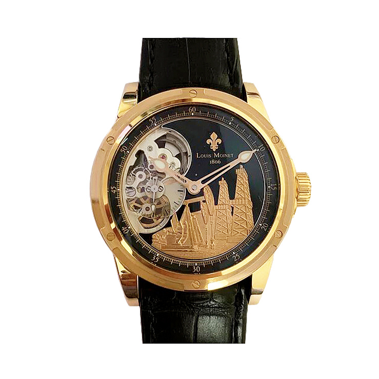 Часы Louis Moinet  Mecanograph Derrick Piece Unique  LM-41.50.50B/50