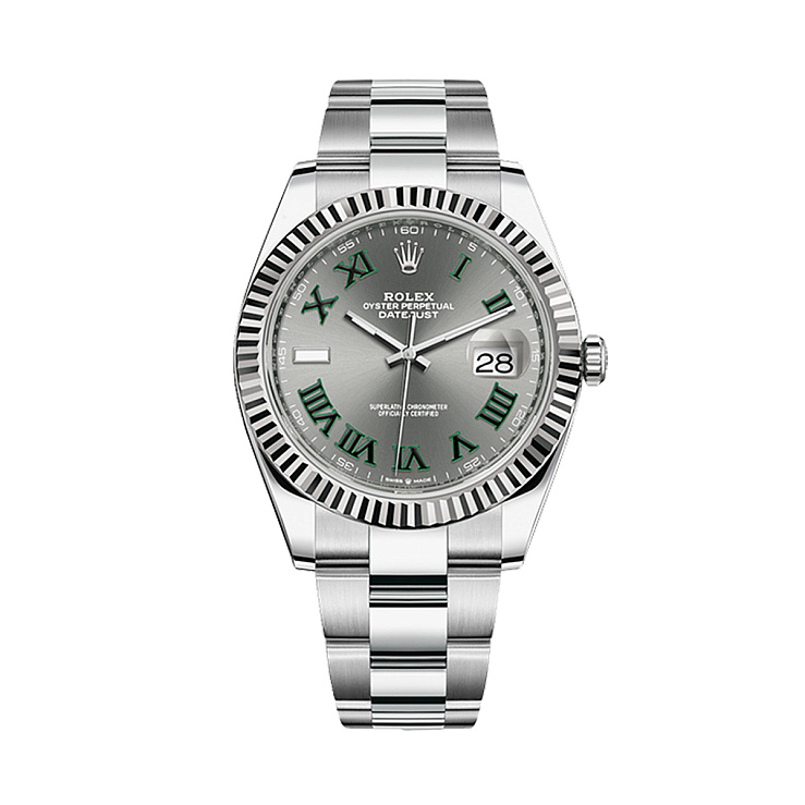 Часы Rolex  Datejust 41Mm Wimbledon Oyster Bracelet  126334