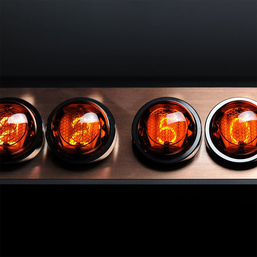 Часы   Adatte Design Nixie Time Zone  Nixie Time Zone