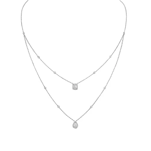Украшение Messika  Колье My Twin 2 Rows  My Twin 2 rows diamond necklace 6506 