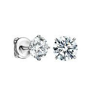 Украшение GIA  Серьги 1,50/1,50 ct. G/VS2 (3 Excellent) "Round Diamonds"   