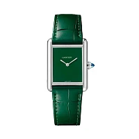 Часы Cartier  Tank Must De Cartier Green Large  WSTA0115