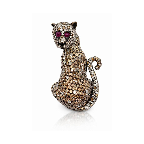 Украшение No Name  Брошь с бриллиантами 27,04 ct.   