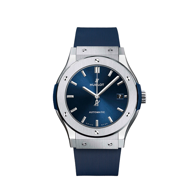 Часы Hublot  Classic Fusion Blue Titanium 45 Mm  511.NX.7170.RX