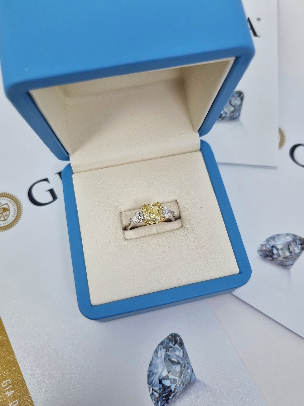 Украшение NO NAME  Кольцо 2,04 Ct. W To X/Vs1   