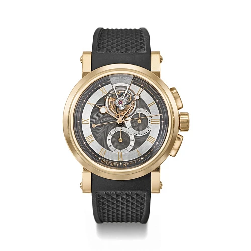 Часы Breguet  Marine Tourbillon Chronograph Rose Gold  5837BR/92/5ZU