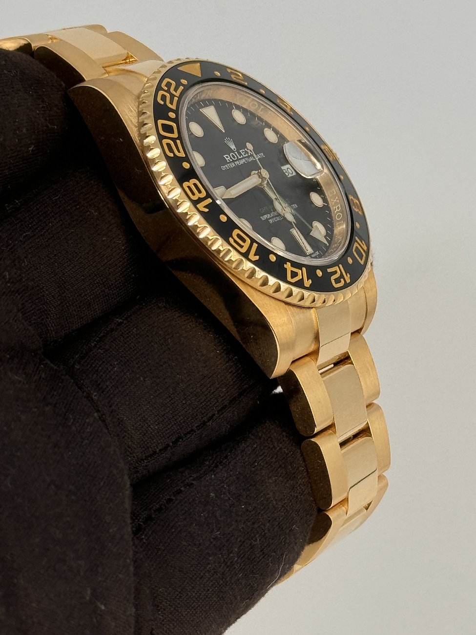 Часы Rolex  Gmt Master Yellow Gold  116718LN-0001