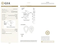 Украшение GIA  Серьги с бриллиантами 1,51/1,51 ct.   