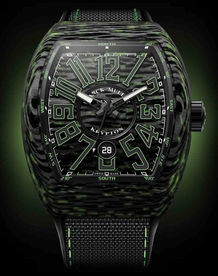 Заказать Franck Muller  Mens Collection Vanguard  V 45 SC DT Krypton Carbon.VE