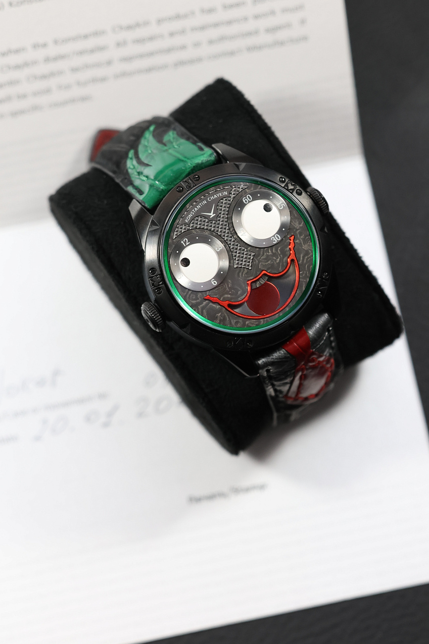Часы Константин Чайкин (Konstantin Chaykin)  Joker Carbon by DiW   