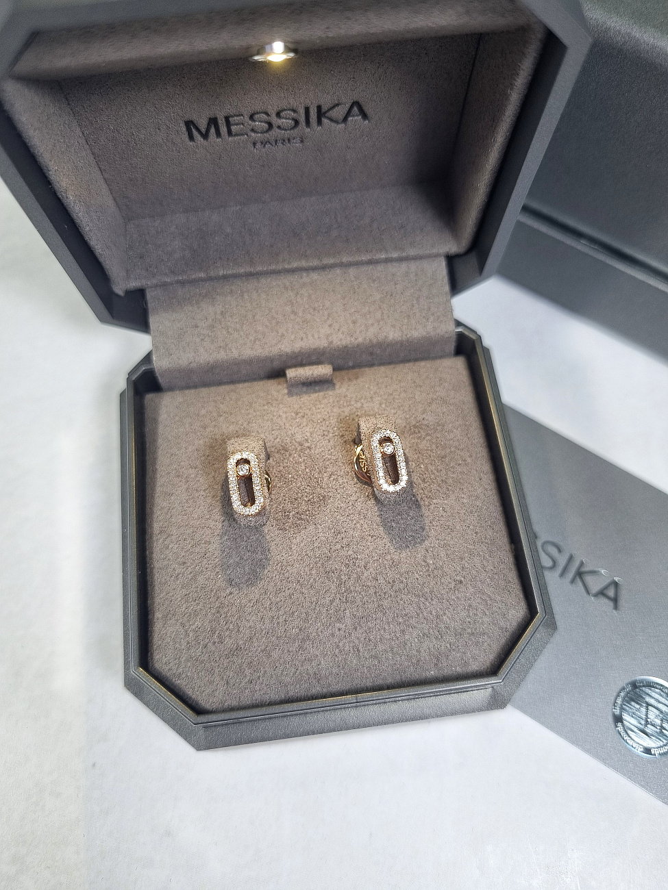 Украшение MESSIKA  Puces Move Uno  Move Uno diamond earrings 5634 