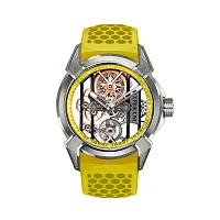 Часы Jacob &amp; Co  Epic X Skeleton Titanium Yellow  EX110.20.AA.AQ.A