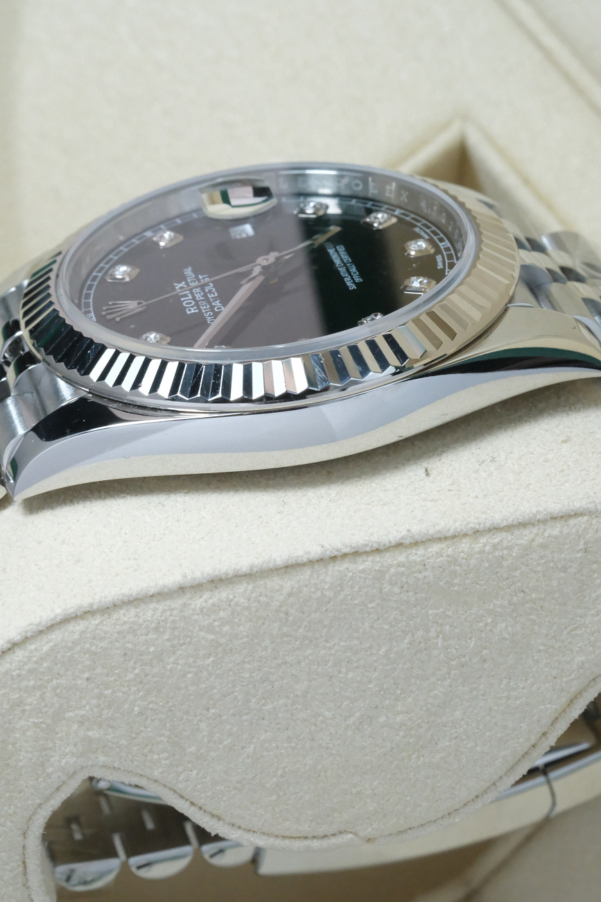 Часы Rolex  Datejust 41Mm Diamond Index  126334