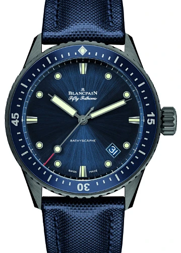 Заказать Blancpain  Fifty Fathoms Bathyscaphe  5000 0240 O52A