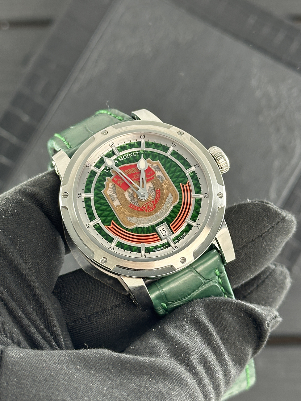 Часы Louis Moinet  1945-2020 75 Лет Победа!  LM-45.10.C31