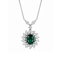 Украшение No Name  Подвеска с изумрудом 1,80 ct.   