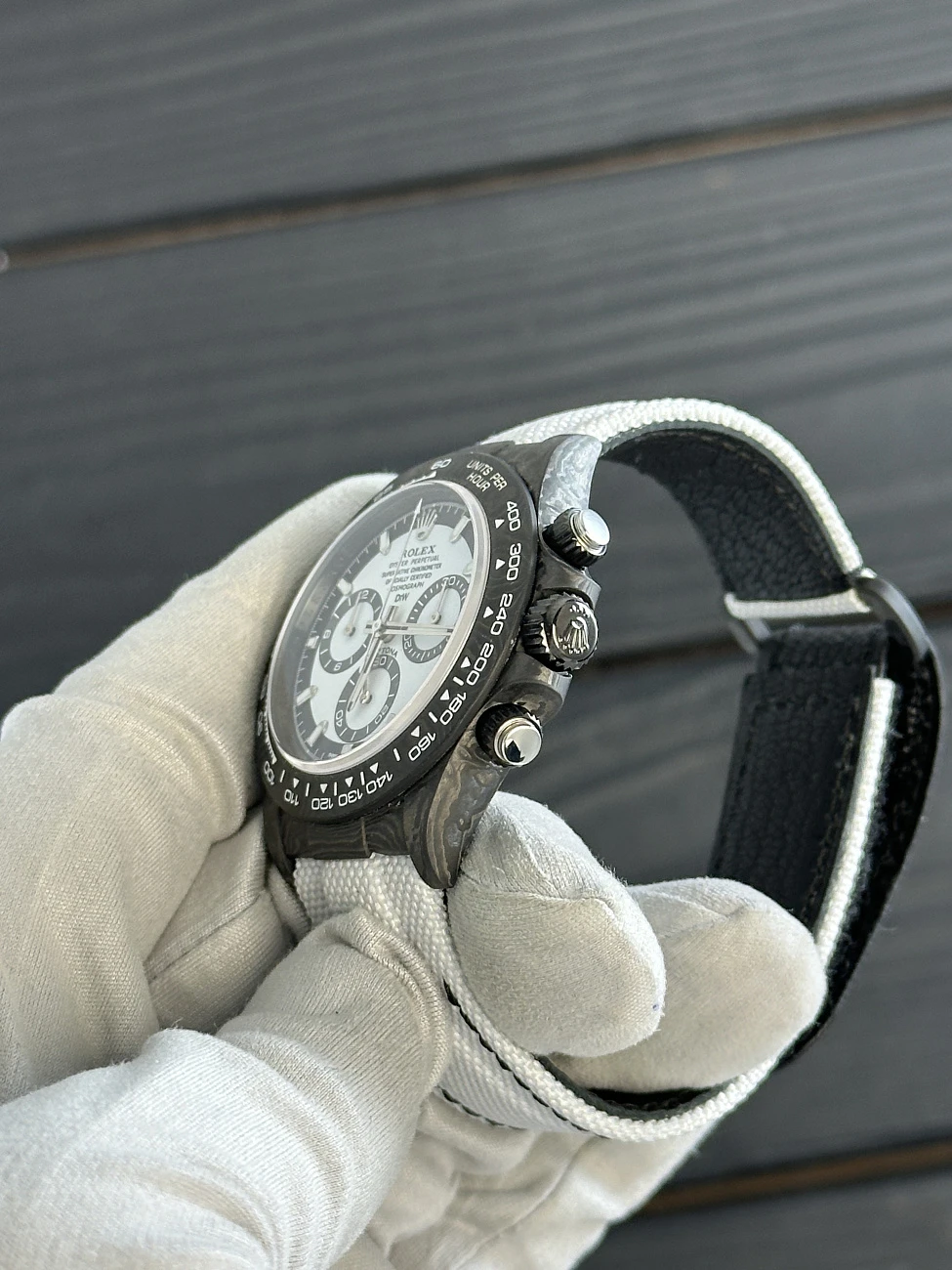 Часы DiW  Daytona Carbon Cream  Daytna Carbon Cream 