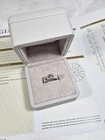 Украшение GIA  Кольцо С Бриллиантом 1,60 Ct. K/Si1 (3 Excellent)   