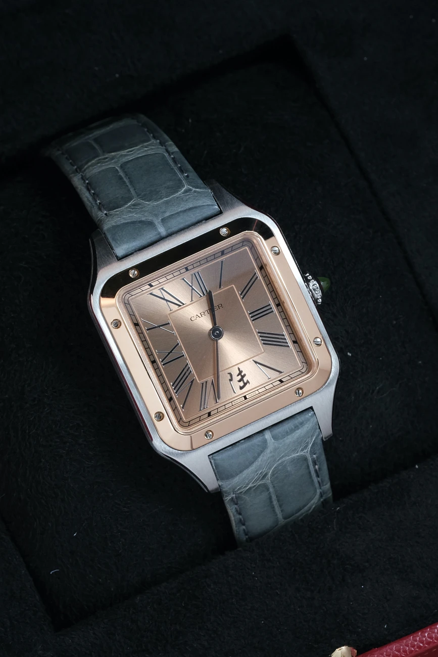 Часы Cartier  Santos Dumont L Shanghai Edition  W2SA0027