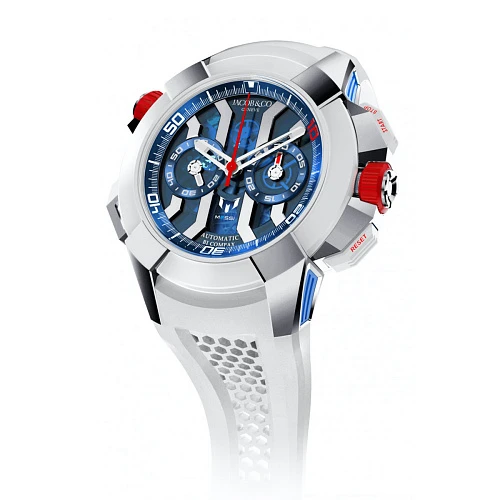 Часы Jacob & Co  Epic X Chrono Messi Titanium  EC313.20.PE.LL.G