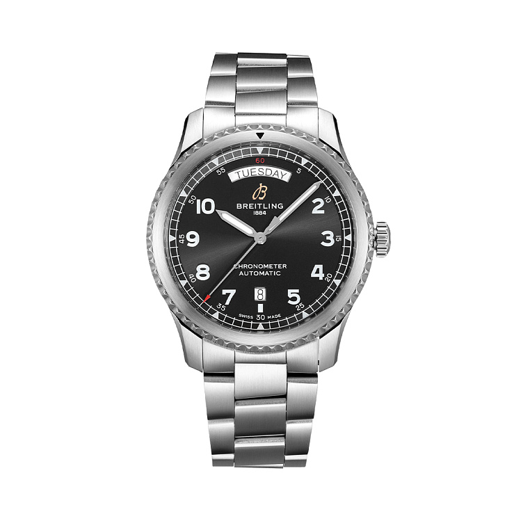 Часы Breitling  Aviator 8 Automatic Day & Date 41  A45330101B1A1