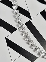 Украшение GIA  Браслет с бриллиантами 15,00 ct. F-G/VS (Heart Shape)   