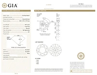 Украшение GIA  Серьги 0,80/0,81 ct. Faint Pink/VS2-Si1 (Round Diamonds)   