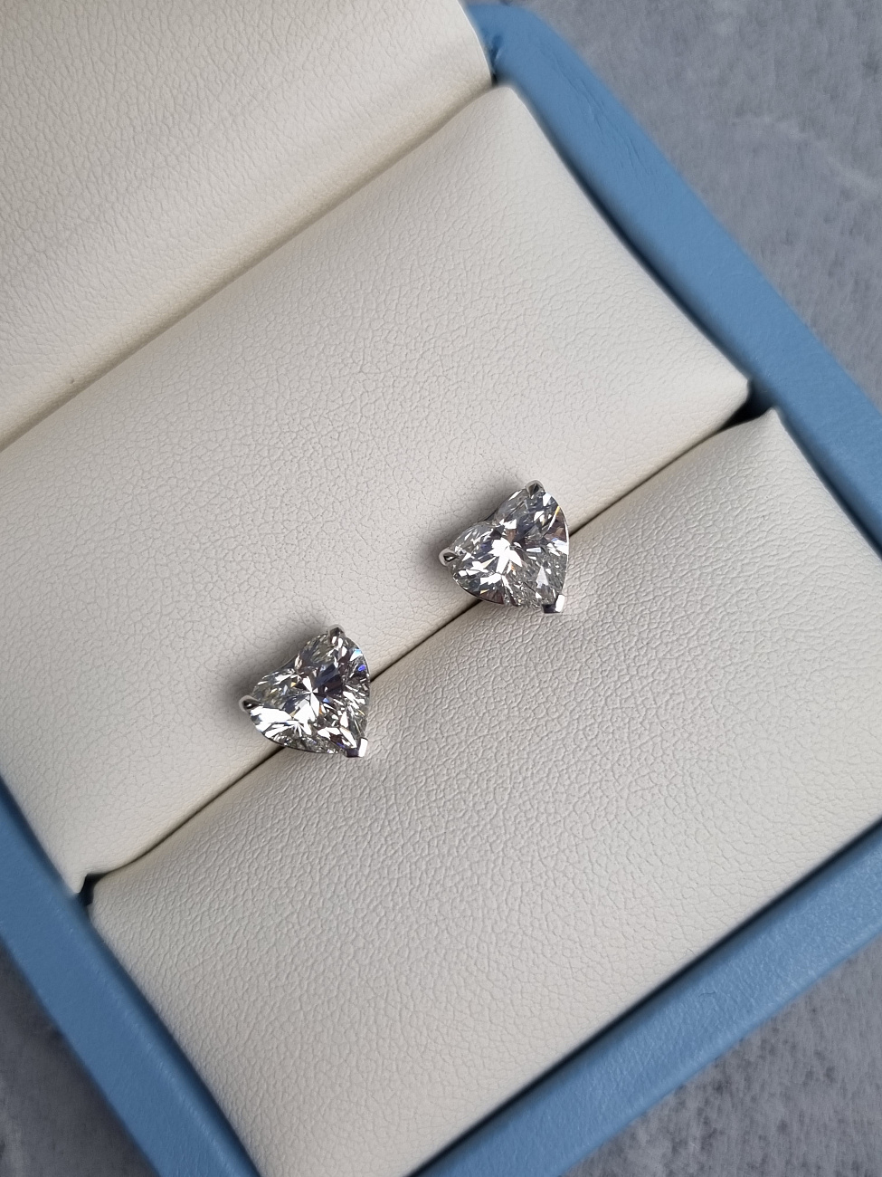 Украшение NO NAME  Серьги С Бриллиантами 1,50/1,52 Ct. H/Vs2   