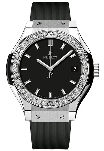 Заказать Hublot  Classic Fusion Titanium Diamonds 33  581.NX.1171.RX.1104