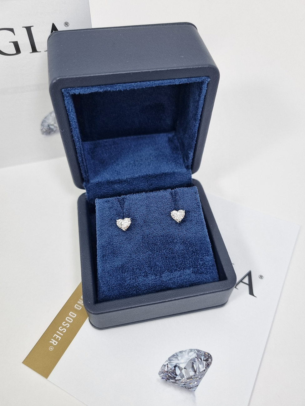 Украшение NO NAME  Серьги С Бриллиантами 0,70/0,70 Ct. G/Vs1   