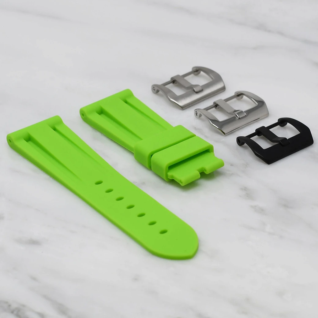Часовой ремешок Panerai  Ремешок Для Часов Lime 44/47Mm Strap  