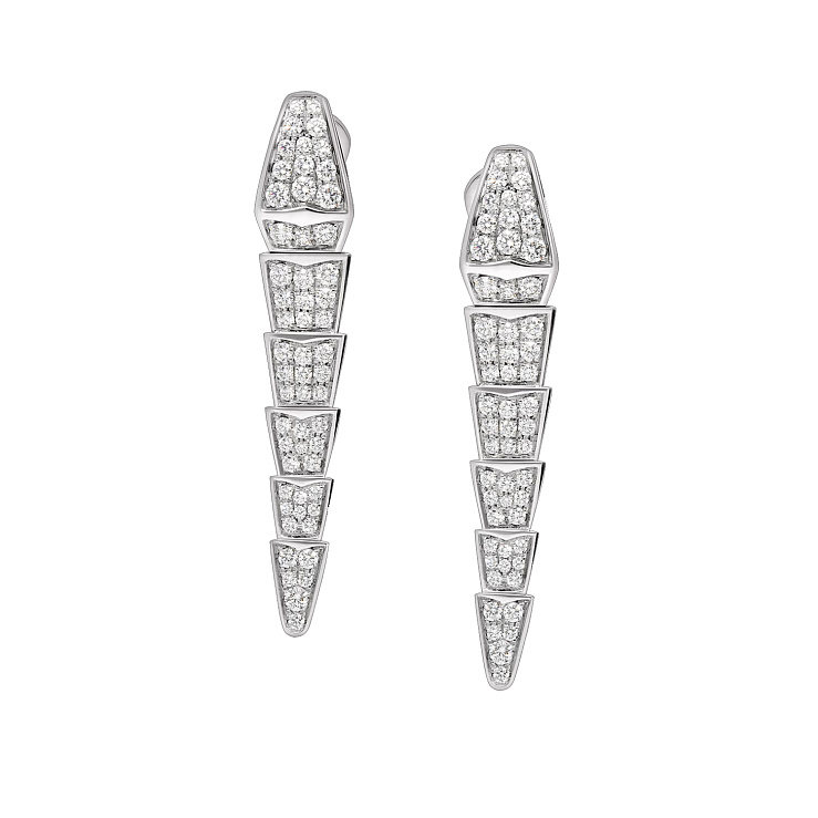 Украшение Bvlgari  Serpenti Viper Earrings 348320  348320 