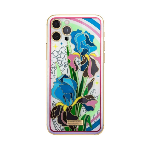 Кастомный Телефон Designa Individual  Iris Flower  