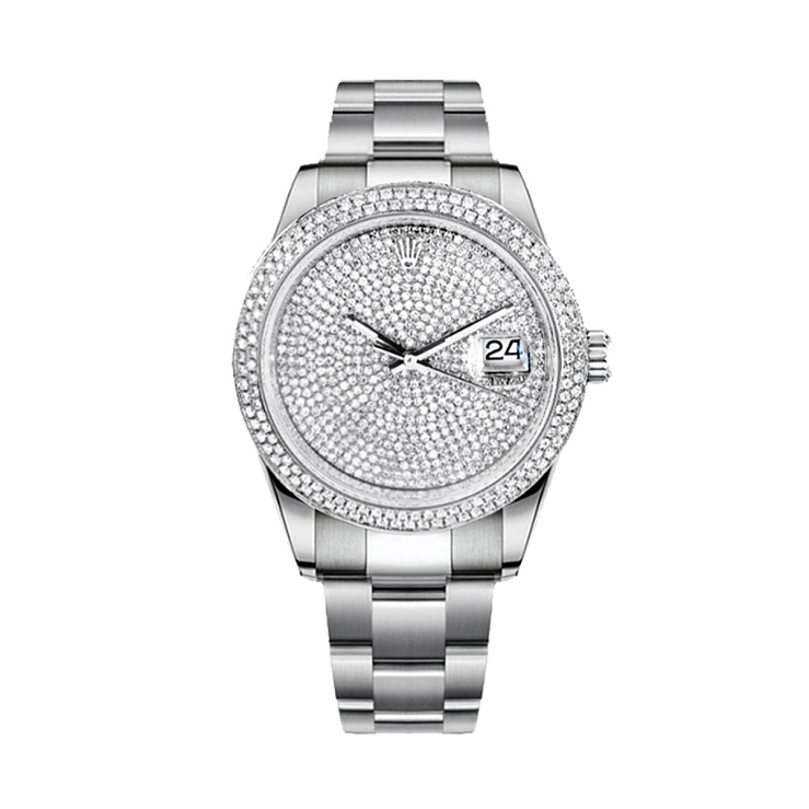 Часы Rolex  Datejust Ii Pave Dial Diamonds  126300 FIX