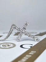 Украшение GIA  Крест с бриллиантами 3,84 ct. G/VVS2   