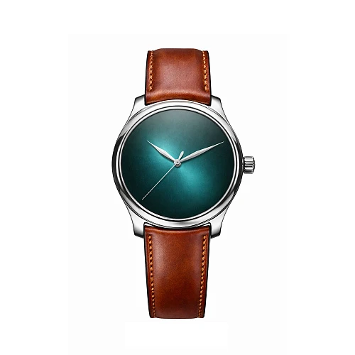 Часы H. Moser & Cie  Endeavour Centre Seconds White Gold  Blue Lagoon 40mm  1200-0206