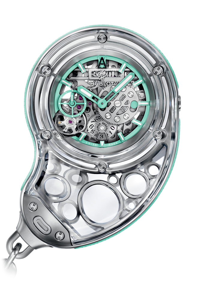 Часы Hublot  ARSHAM DROPLET POCKET WATCH LIMITED EDITION  916.NX.5202.NK