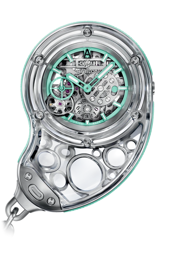 Часы Hublot  ARSHAM DROPLET POCKET WATCH LIMITED EDITION  916.NX.5202.NK